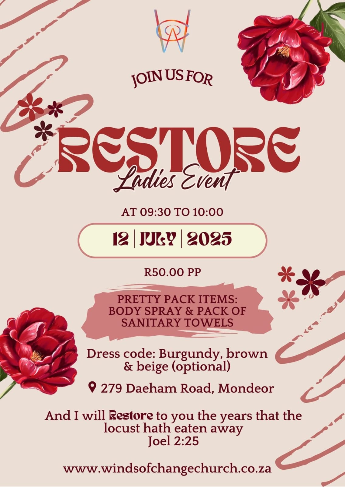 You are currently viewing Restore Ladies Event